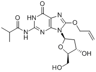 8-Allyloxy-n2-isobutyryl-2’-deoxyguanosine Structure,869354-75-6Structure