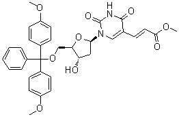 E-5-(2-carbomethoxyvinyl)-2’-deoxy-5’-o-dmt-uridine Structure,869355-22-6Structure