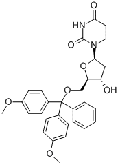 2’-Deoxy-5’-o-(dimethoxytrityl)-5,6-dihydrouridine Structure,869355-28-2Structure