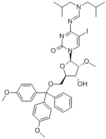 N4-diisobutylaminomethylidene-5’-o-(dimethoxytrityl)-5-iodo-2’-o-methylcytidine Structure,869355-36-2Structure