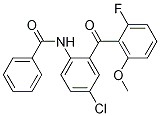 N-(4-chloro-2-(2-fluoro-6-methoxybenzoyl)phenyl)benzamide Structure,869365-88-8Structure