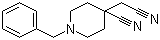 1-Benzyl-4-cyanomethyl-piperidine-4-carbonitrile Structure,86945-27-9Structure