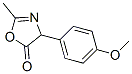 5(4H)-oxazolone,4-(4-methoxyphenyl)-2-methyl- Structure,869470-04-2Structure