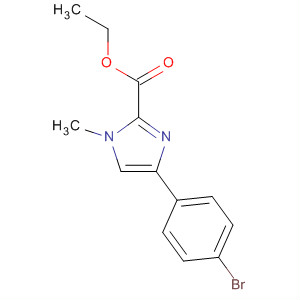 Ethyl 4-(4-bromophenyl)-1-methyl-1h-imidazole-2-carboxylate Structure,869568-12-7Structure