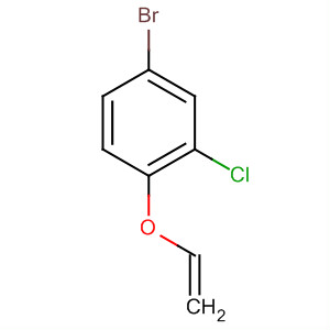 4-Bromo-2-chloro-1-(ethenyloxy)benzene Structure,869569-67-5Structure