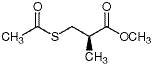 (R)-(+)-3-(acetylthio)isobutyric acid methyl ester Structure,86961-07-1Structure