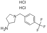 1-(4-Trifluoromethyl-benzyl)-pyrrolidin-3-ylamine dihydrochloride Structure,869747-17-1Structure