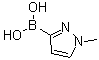 Boronic acid, B-(1-methyl-1H-pyrazol-3-yl)- Structure,869973-96-6Structure