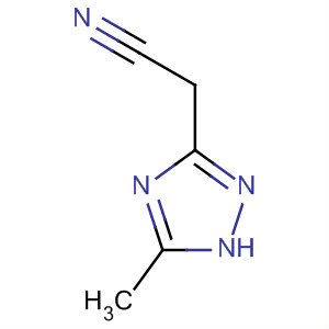 2-(5-Methyl-4h-1,2,4-triazol-3-yl)acetonitrile Structure,86999-26-0Structure