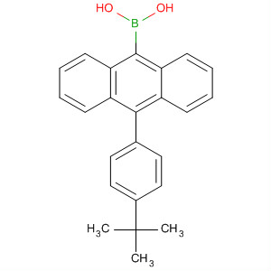 B-[10-[4-(1,1-dimethylethyl)phenyl]-9-anthracenyl]boronic acid Structure,870119-38-3Structure