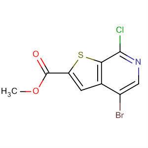 Methyl 4-bromo-7-chlorothieno[2,3-c]pyridine-2-carboxylate Structure,870238-39-4Structure