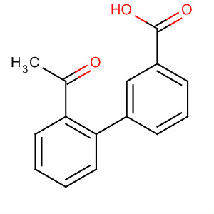 2’-Acetylbiphenyl-3-carboxylic acid Structure,870245-77-5Structure