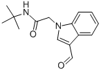 1H-indole-1-acetamide,n-(1,1-dimethylethyl)-3-formyl- Structure,870540-82-2Structure