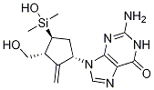 4-Dehydroxy-4-dimethylhydroxysilyl entecavir Structure,870614-82-7Structure