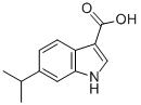 6-Isopropylindole-3-carboxaldehyde Structure,870703-65-4Structure