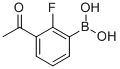 3-Acetyl-2-fluorophenylboronic acid Structure,870778-95-3Structure