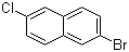 2-Bromo-6-chloronaphthalene Structure,870822-84-7Structure