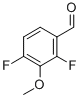 2,4-DIFLUORO-3-METHOXYBENZALDEHYDE Structure,870837-66-4Structure