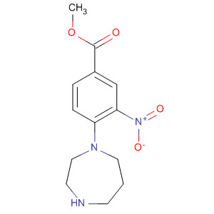 Methyl 4-(hexahydro-1h-1,4-diazepin-1-yl)-3-nitrobenzoate Structure,870998-07-5Structure