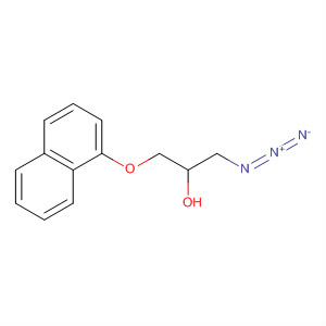 Rac-1-azido-3-(1-naphthalenyloxy)-2-propanol Structure,87102-64-5Structure