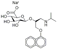 (R)-Propranolol beta-D-Glucuronide Sodium Salt Structure,87102-70-3Structure