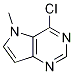 4-Chloro-5-methyl-5h-pyrrolo[3,2-d]pyrimidine Structure,871024-38-3Structure