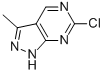 6-Chloro-3-methyl-1h-pyrazolo[3,4-d]pyrimidine Structure,871254-63-6Structure