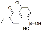 4-Chloro-3-(N,N-diethylcarbamoyl)phenylboronic acid Structure,871332-68-2Structure