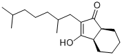 Cis-2-(2,6-dimethylheptyl)-3-hydroxy-3a,4,5,6,7,7a-hexahydroinden-1-one Structure,871482-75-6Structure