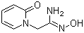 (Z，e)-n-hydroxy-2-(2-oxopyridin-1(2h)-yl)ethanimidamide Structure,871544-57-9Structure