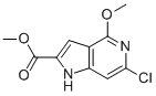 1H-Pyrrolo[3,2-c]pyridine-2-carboxylic acid, 6-chloro-4-methoxy-, methyl ester Structure,871583-21-0Structure