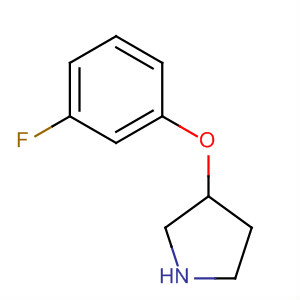 3-(3-Fluorophenoxy)pyrrolidine Structure,871587-68-7Structure