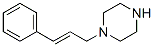 trans-1-Cinnamylpiperazine Structure,87179-40-6Structure