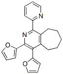 3,4-Di(furan-2-yl)-1-(pyridin-2-yl)-6,7,8,9-tetrahydro-5H-cyclohepta[c]pyridine Structure,871798-84-4Structure