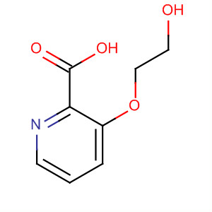 3-(2-Hydroxyethoxy)-2-pyridinecarboxylic acid Structure,872045-03-9Structure