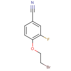 4-(2-Bromo-ethoxy)-3-fluorobenzonitrile Structure,872045-88-0Structure