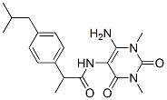 Benzeneacetamide,n-(6-amino-1,2,3,4-tetrahydro-1,3-dimethyl -2,4-dioxo-5-pyrimidinyl )--alpha--methyl -4-(2-methylpropyl )- Structure,872051-97-3Structure