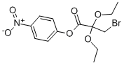 4-Nitrophenyl 3-bromo-2,2-diethoxypropionate Structure,87224-03-1Structure