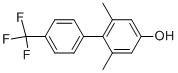 2,6-Dimethyl-4-(trifluoromethyl)-[1,1-biphenyl]-4-ol Structure,872258-58-7Structure