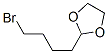 2-(4-Bromobutyl)-1,3-dioxolane Structure,87227-41-6Structure