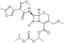 Cefpodoxime proxetil Structure,87239-81-4Structure