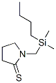 2-Pyrrolidinethione,1-[(butyldimethylsilyl)methyl]- Structure,872415-87-7Structure