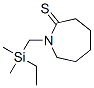 2H-azepine-2-thione,1-[(ethyldimethylsilyl)methyl]hexahydro- Structure,872415-89-9Structure