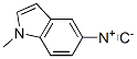 1H-Indole, 5-isocyano-1-methyl- Structure,872526-29-9Structure