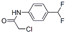 Acetamide,2-chloro-n-[4-(difluoromethyl)phenyl]- Structure,872533-93-2Structure