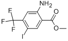 Methyl 2-amino-5-iodo-4-(trifluoromethyl)benzoate Structure,872624-52-7Structure