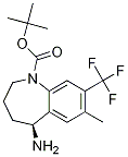 (S)-tert-butyl5-amino-7-methyl-8-(trifluoromethyl)-2,3,4,5-tetrahydro-1h-benzo[b]azepine-1-carboxylate Structure,872624-62-9Structure