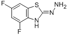 4,6-Difluoro-2(3h)-benzothiazolonehydrazone Structure,872696-11-2Structure