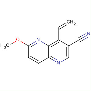 4-Ethenyl-6-(methyloxy)-1,5-naphthyridine-3-carbonitrile Structure,872714-55-1Structure