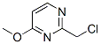 Pyrimidine, 2-(chloromethyl)-4-methoxy- (9ci) Structure,87273-20-9Structure